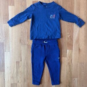 Vineyard Vines Long Sleeve T-Shirt and Sweatpants - Size 2T
